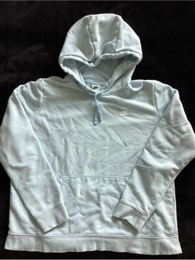 Nike Pale Blue Pullover Hoodie